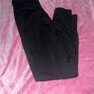 Black Lululemon Track Pants